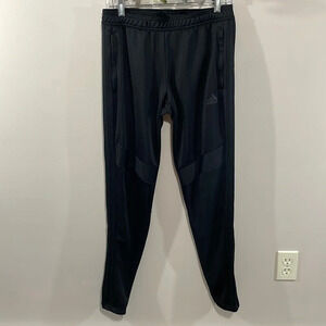 Adidas Tiro 19 Training Pants Black Climacool Ankle Zip Athletic S